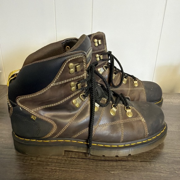 Men\'s Dr. Martens Size 13 Industrial Safety Toe Work Boots Slip‎ Resistant main image 6